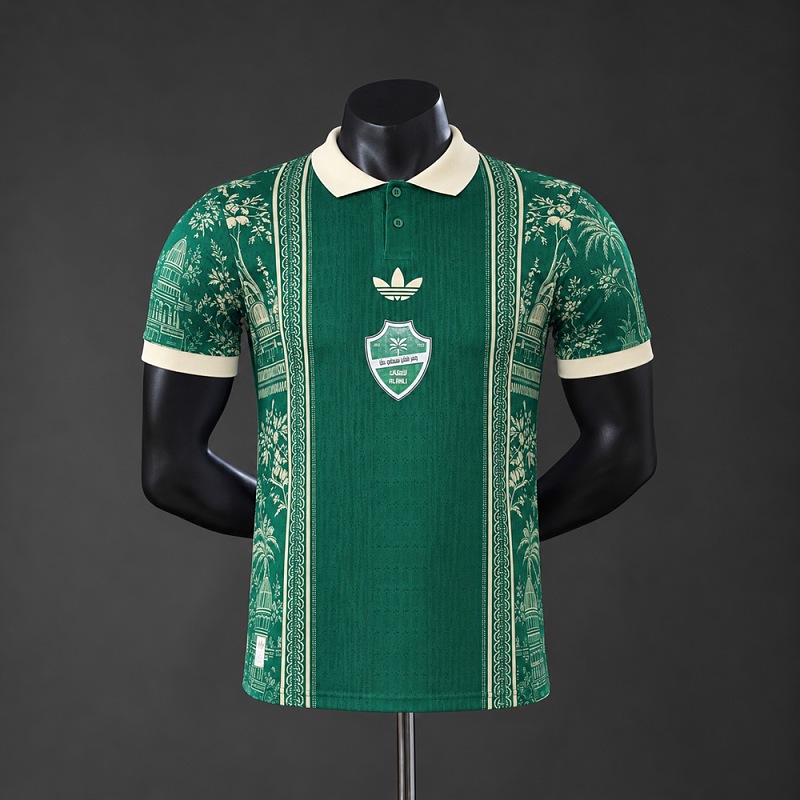 Al Ahli 26/27 Green Special Edition Player Version Retro Jersey