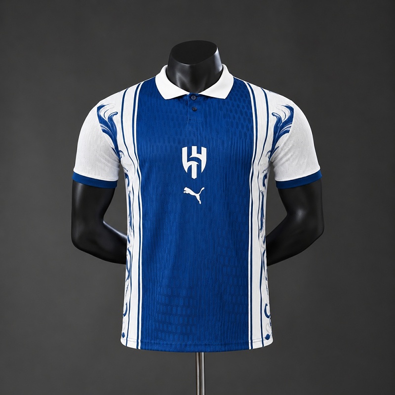 Al Hilal 26/27 Home Player Version Retro Polo Jersey