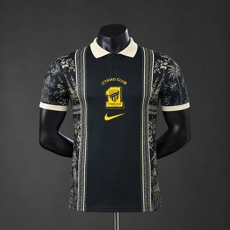 Al Ittihad 26/27 Black Special Edition Player Version Jersey