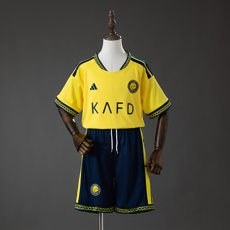 Al-Nassr 26/27 Home Kids Kit Jersey