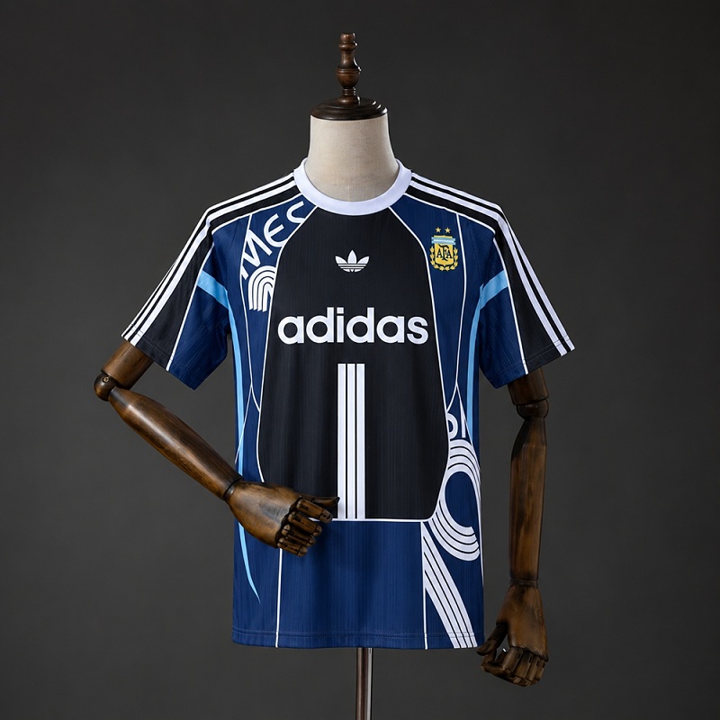 Argentina 26/27 Adidas Trefoil Black Jersey