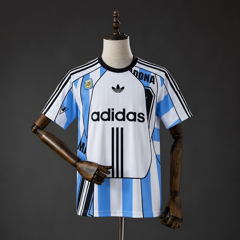 Argentina 26/27 Adidas Trefoil White Jersey