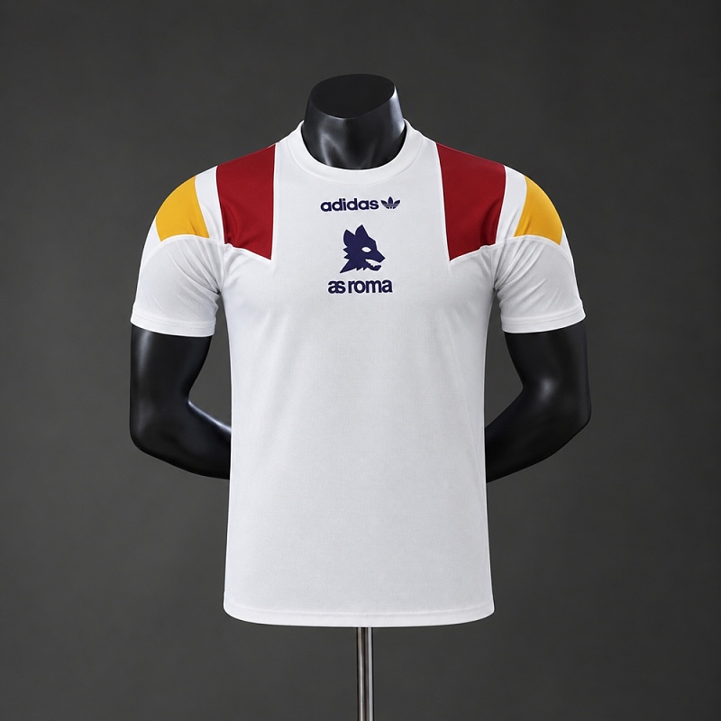 AS Roma 26/27 EQT White Player Version Retro Jersey