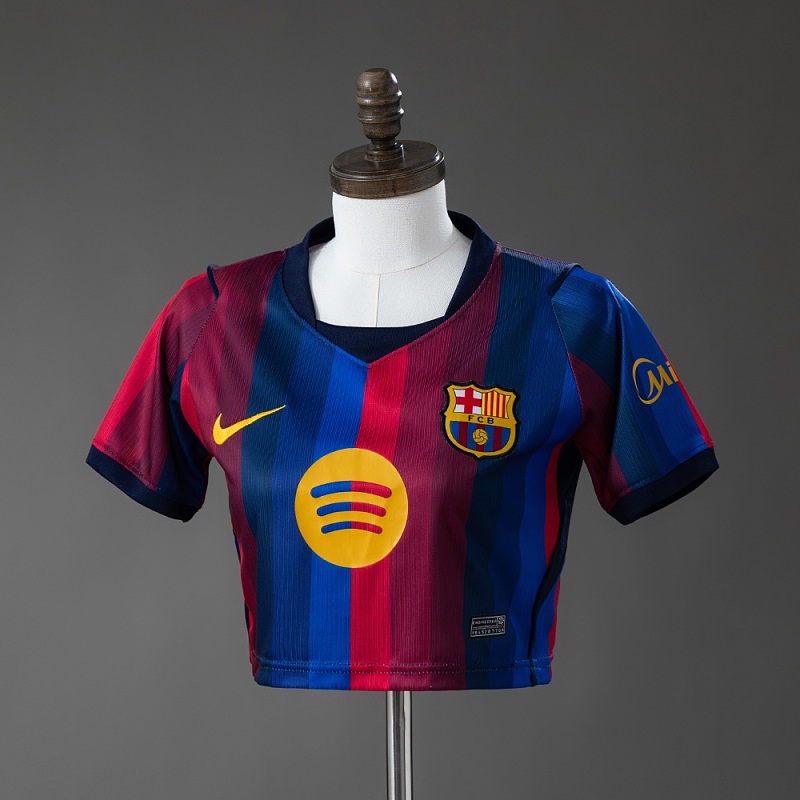 Barcelona 26/27 Home Women's Crop Jersey