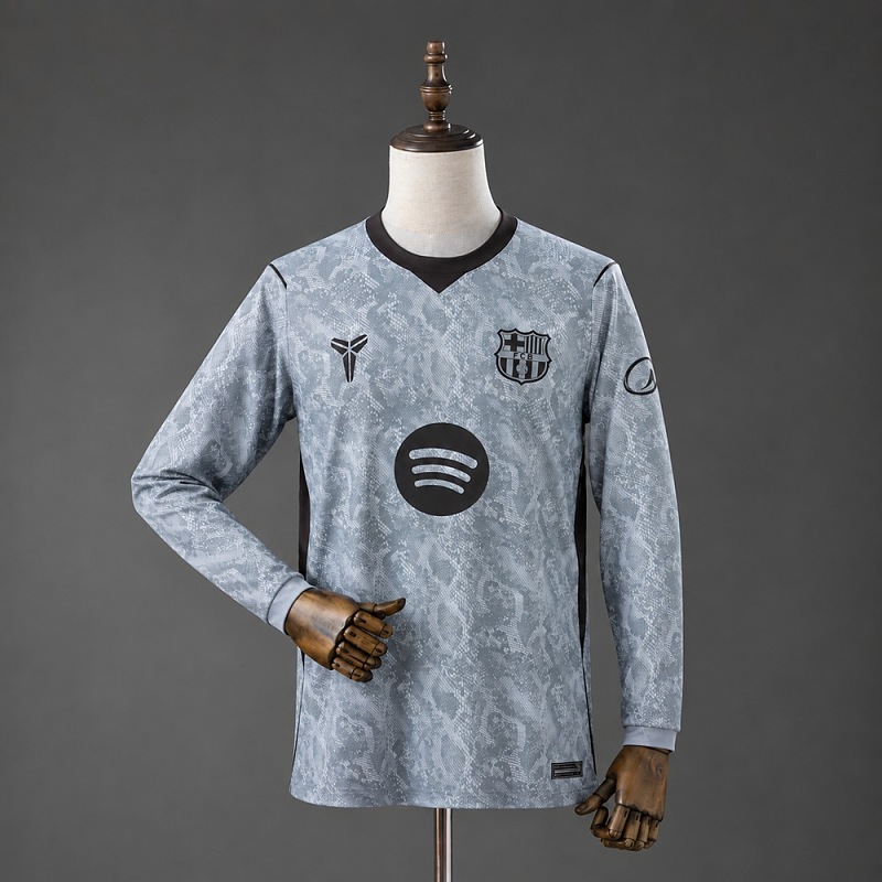 Barcelona x Kobe Bryant 26/27 Away Goalkeeper Long-Sleeve Jersey