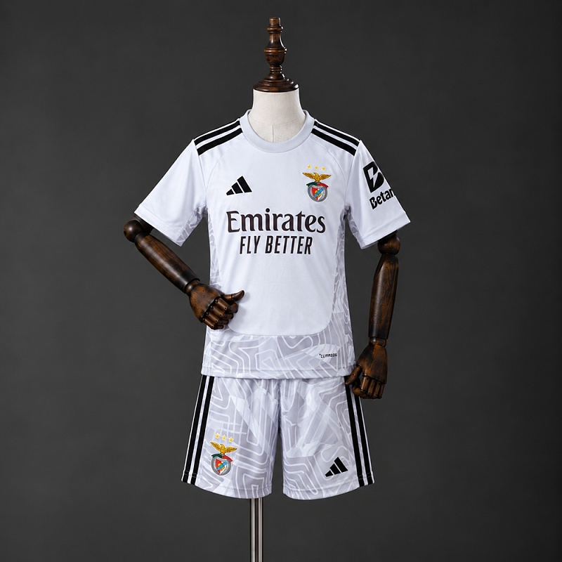 Benfica 26/27 Grey Goalkeeper Kids Kit