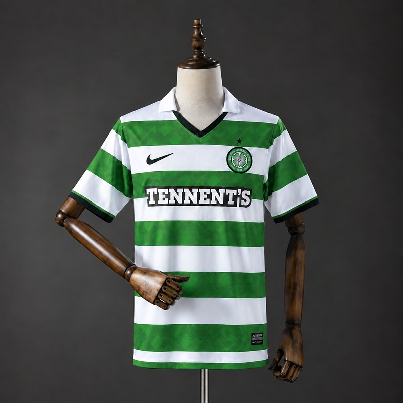 Celtic 10/12 Home Retro Jersey