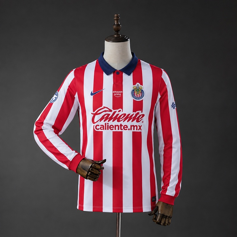 Chivas Guadalajara 26/27 Home Long Sleeve Jersey