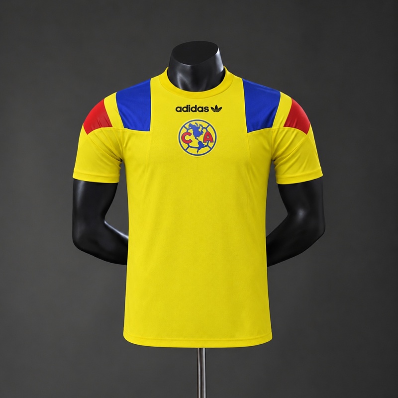 Club América 26/27 EQT Yellow Player Version Retro Jersey