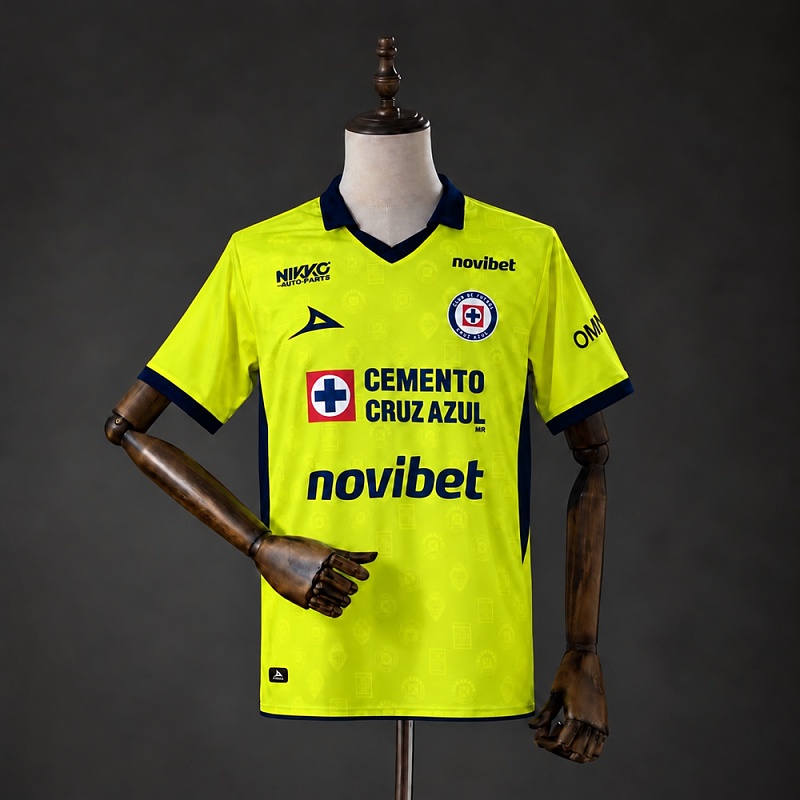 Cruz Azul 26/27 Yellow-Green Goalkeeper Jersey