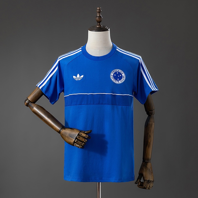 Cruzeiro 26/27 Adidas Originals Blue T-shirt