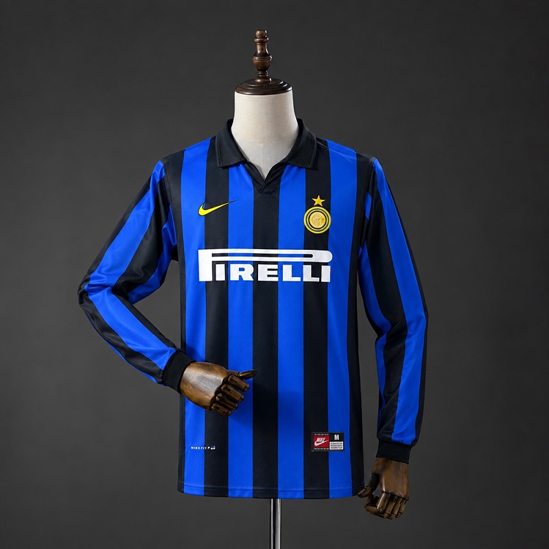 Inter Milan 98/99 Home Long Sleeves Retro Jersey