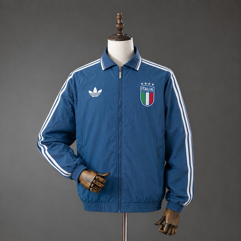 Italy 2026 Full Zip Jacket - Navy Blue