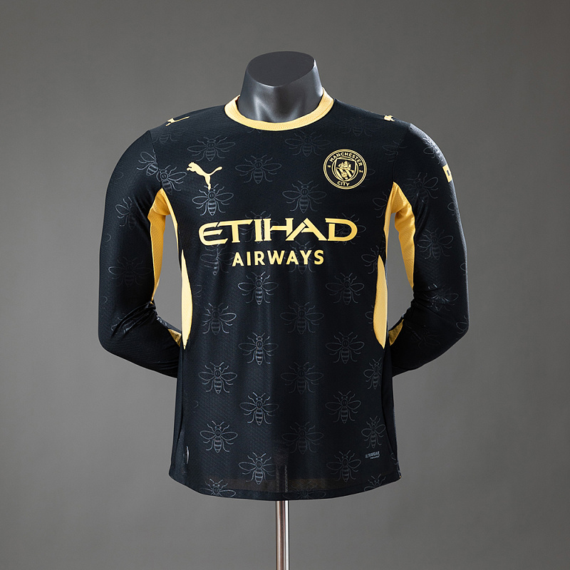 Manchester City 26/27 Away Player Version Long Sleeve Jersey