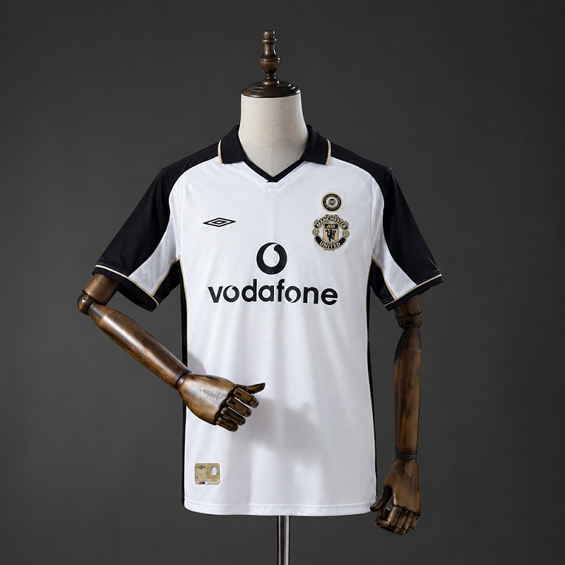 Manchester United 01/02 Centenary Reversible Away And Third Retro Jersey