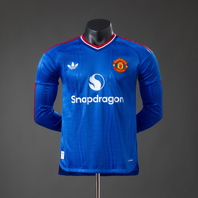 Manchester United 26/27 Away Player Version Long Sleeve Jersey