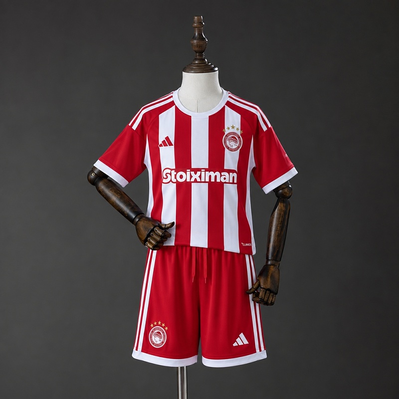 Olympiacos FC 26/27 Home Kids kit Jersey