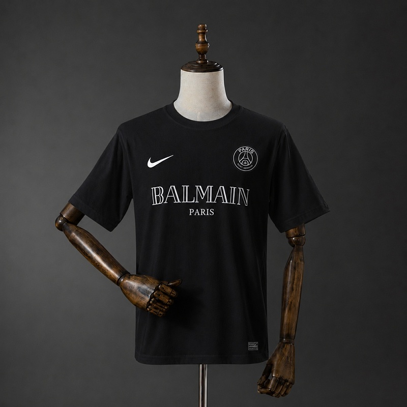 PSG X BALMAIN 2021 Retro Training Jersey Black