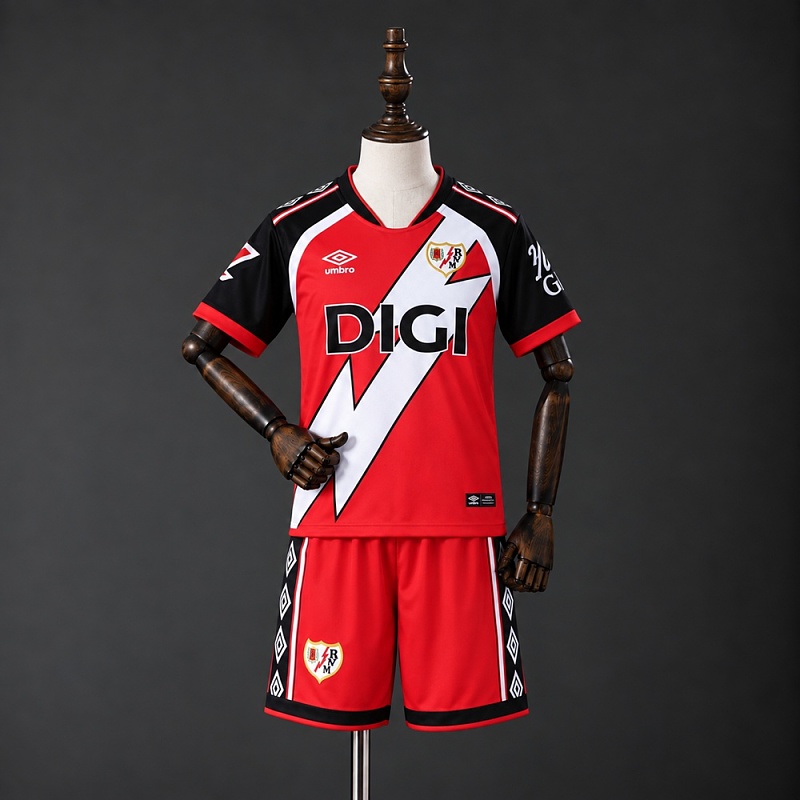 Rayo Vallecano 26/27 Away Kids Kit