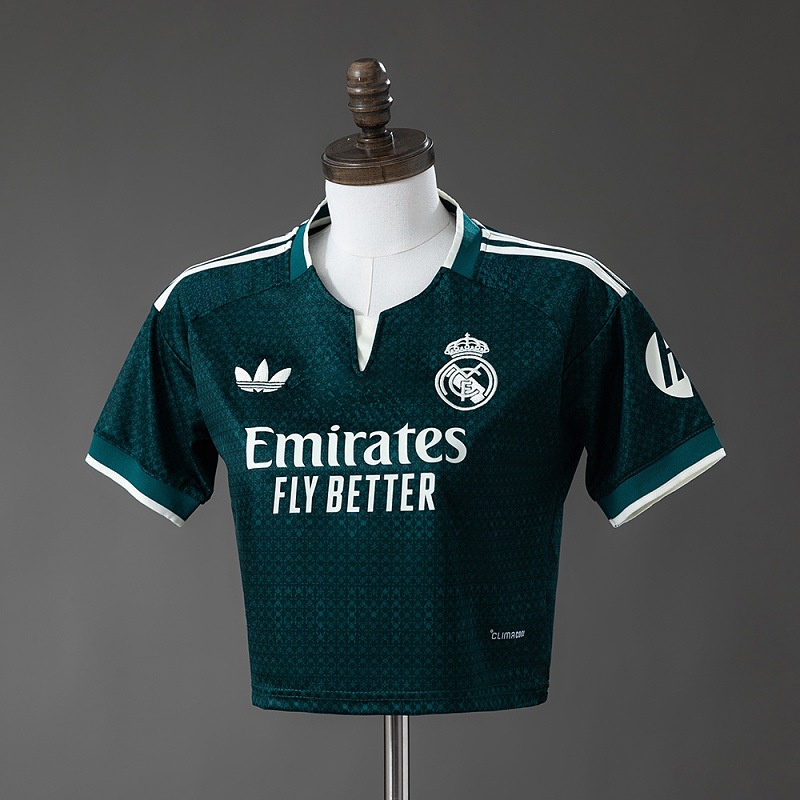 Real Madrid 26/27 Away Women's Crop Jersey
