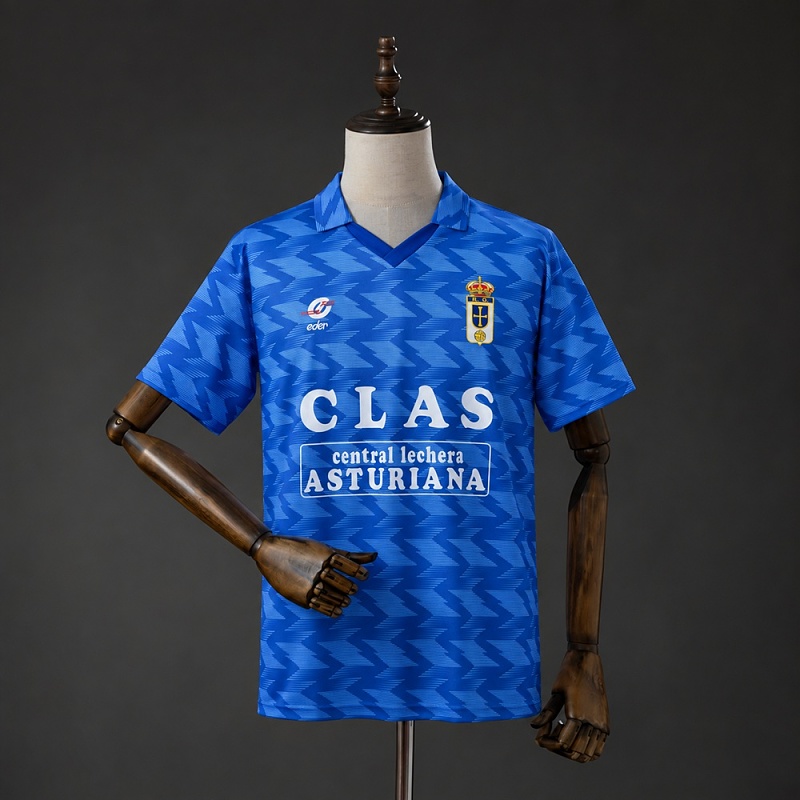 Real Oviedo 89/90 Home Retro Jersey