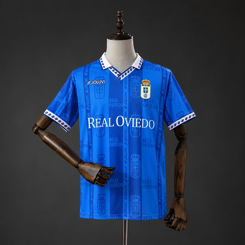 Real Oviedo 97/98 Home Retro Jersey