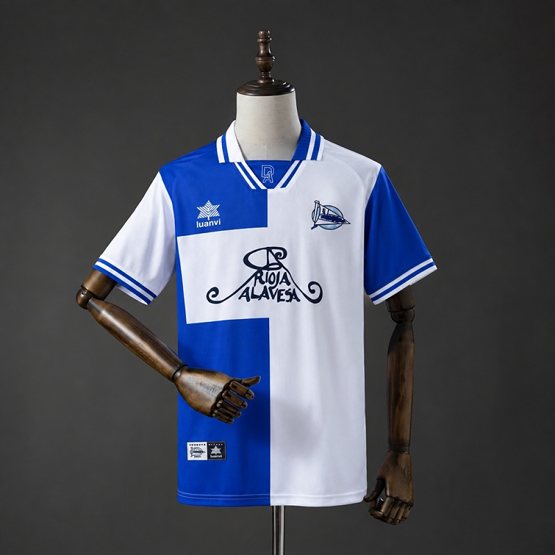 Retro Deportivo Alaves 00/01 Home Jersey