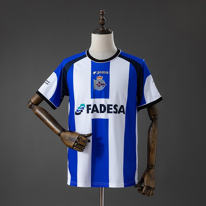 Retro Deportivo de La Coruna 01/02 Home Jersey