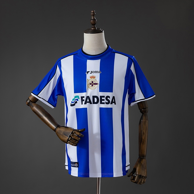 Retro Deportivo de La Coruna 02/03 Home Jersey