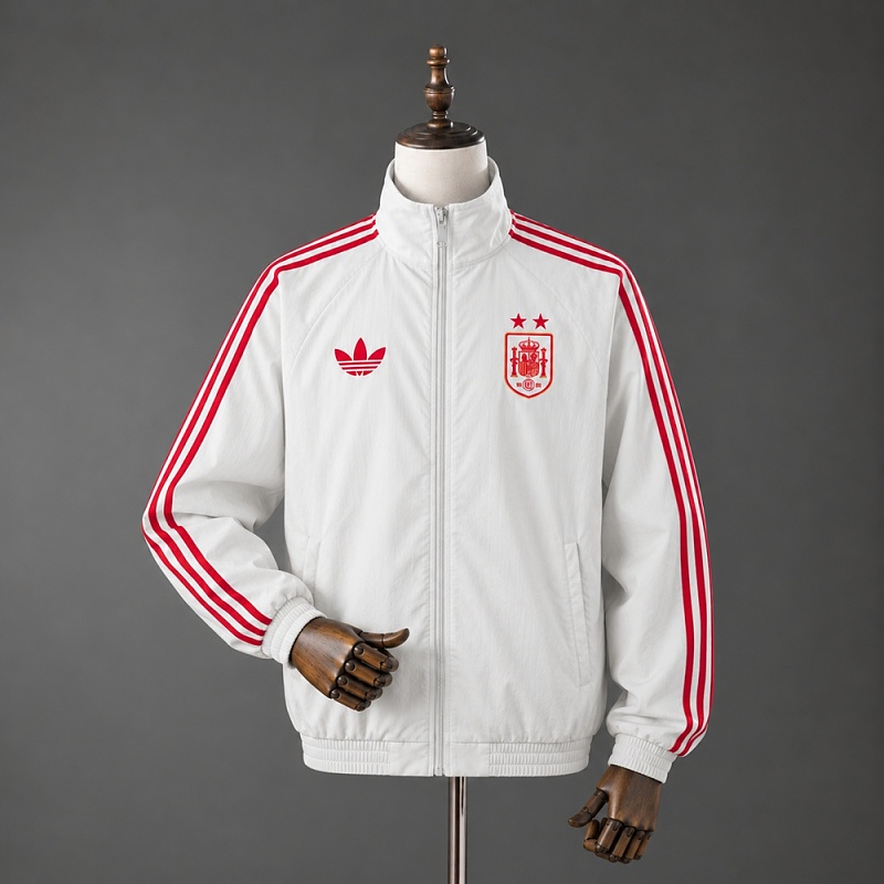 Spain 2026 Full-Zip Jacket - White